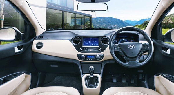 2021 Hyundai Xcent Interior
