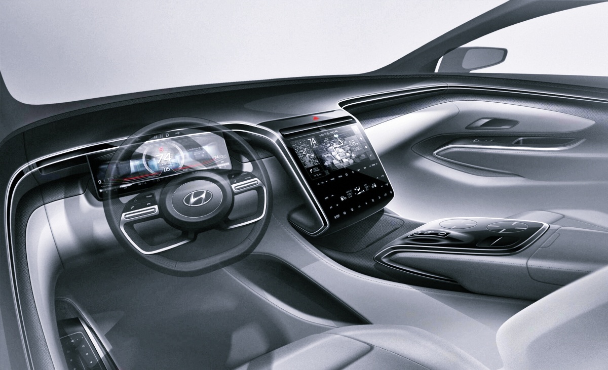 2023 Hyundai Tucson Hybrid Interior